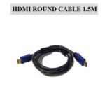High Speed HDMI ROUND Cable, 1.5 Meter for Clear Crystal Display with Combination of Video and Audio Multichannel