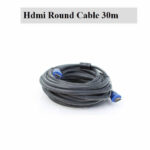 High Speed HDMI ROUND Cable, 30 Meter For Clear Crystal Display With Combination Of Video And Audio Multichannel