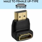 Right Angle Connector For HDMI Male to Female 90 Degree Extender Adapter 1080P HDTV