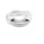 Male To Male OD 8MM High  Quality  Cable Lead 5m  For Work Monitor Projector Or PC Or  TV
