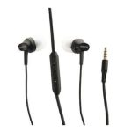 A201 ASPOR  3.5mm DC Earphone  For volume control  & Mic & Pause Button- Black (Copy)