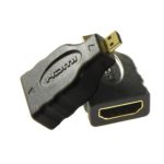 Micro HDMI Male To HDMI Female Adapter Gold-Plated Connector Adapter Converter