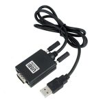 USB 2.0 Male to Prolific Cable to Serial RS232  Converter Adapter Cable for Windows 7 10