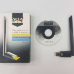 ALFA W114 3DBI RTL8188FTV-VC ANTENNA WIFI USB ADAPTER 300MBPS