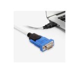 USB 2.0 Z-TEK Cable to Serial RS232 9 Pin DB9 Converter Adapter Cable for Windows 7 10