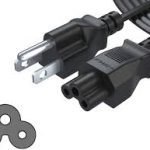 AC Laptop Power Cable Cord Adapter Wall Plug For Dell HP Laptops