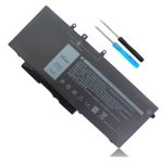 GJKNX Dell Latitude  E5590 E5580 E5591 Series  Laptop 4 Cell Battery 7.6V  P/N :  DY9NT 0DY9NT 5YHR4 P60F P72G