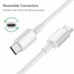 Apple Type C to TYpe C Fast Charging Cable Cord For Macbook Pro 13 inch