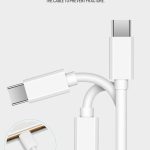 Apple Type C to TYpe C Fast Charging Cable Cord For Macbook Pro 15 inch A1707