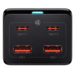 Desktop Powerstrip GaN3 Pro wall charger 65W EU Plug  With 2 USB Port  Or 2 Type C Port Fast Charging  Ports  Free Xiaobai