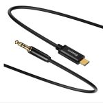 New Type C 3.1 Speed  To Audio Jack AUX Cable 3.5mm (Male To Male)  Adaptor  For Work Car-Stereo  Model M01