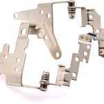 Laptop LCD Display Screen Bracket Hinges Pair Set (L+R) For HP ProBook 450 G2 455 G2 P/N   768129-001 AM15A000100 AM15A000200
