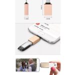 Type C 3.1 Adapter   Male To USB 3.0 Female  OTG Converter For Plug Or  Play