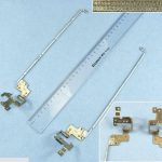 Laptop LCD Display Screen Bracket Hinges Pair Set (L+R) For Dell Inspiron 15R 5521 5537 3521 3537  P/N   AMOSZ000200   AMOSZ000100