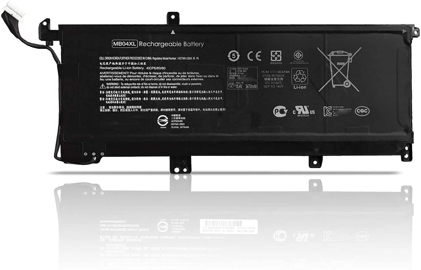 MB04XL Battery For HP Envy X360 M6-AQ 15-AR 15-AQ Series P/N: HSTNN-UB6X TPN-W119 843538-541 844204-850 844204-855 - Image 3
