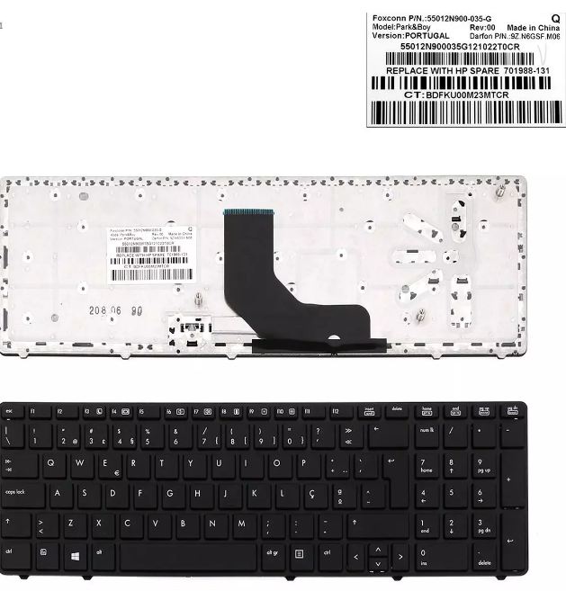 Tastiera Di Ricambio Trade Shop Premium Per HP ProBook 6560/6560b/6560p E EliteBook 8560/8560p/8570p | Tedesca QWERTZ Con TrackPoint