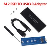 Driverless  Portable Plug-and-play High-speed data transfer Easy installation  External Drive SSD M2 NGFF    M Key Or  B Key  NGFF Enclosure To USB3.0 Adapter Case Box  With USB 3.0 To SATA Data  Cable