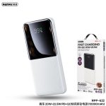 Fast Charging With LED  Power Digital  Display Power Delivery  technology Model   RPP-622 And Quick Charge  Mobile Power Bank 10000mAh With 20Wh  Cynlle Series