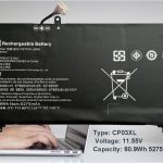 CP03XL 3 Cell Laptop Battery HP Spectre X360  13-AE000 13-ae0xx 13-ae006no 13-ae001ng 13-ae049ng  Series   P/N :   929066-421 929072-855 HSTNN-LB8E  TPN-Q195