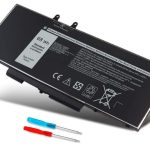 3HWPP   Dell Latitude 5401 5410 5411 5501 5510 5511 Series  Laptop 4 Cell Battery 15.2V   68Wh P/N :   P80F003 P98G003   1VY7F 3PCVM 401D9 JG75F