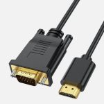 VGA  Male  To HDMI  Male Converter  Adapter  Video Cable For HDMI TO VGA
