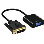 VGA  Female To DVI  24+1 Male Converter  Adapter  Video Cable For DVI TO VGA