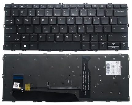 Laptop Notebook Keyboard  With  backlit  For  HP Elitebook X360 1030 G2 1030 G3 1030 G4   Series    P/N   904507-001 HPM16A63USJ930