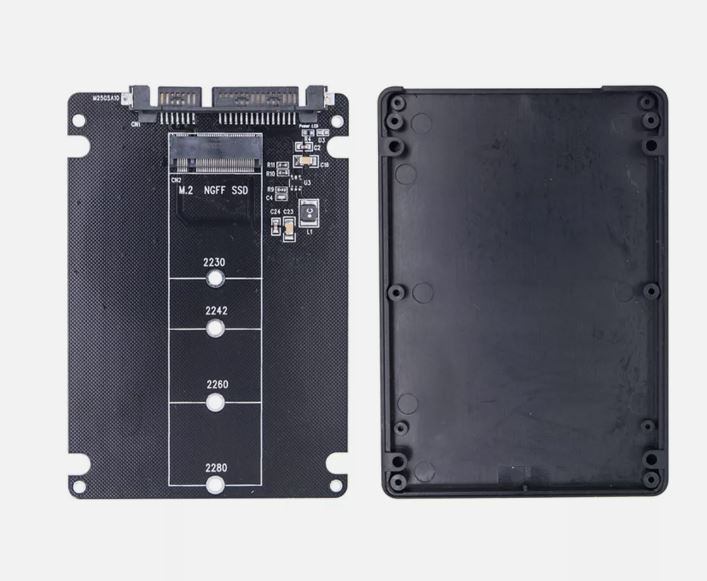 SATA 2.5 Inch SSD Enclosure Converter To M2 NGFF Dual-Use Cord Adapter Internal Or External Use For Laptop PC Or Desktop - Image 7