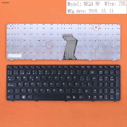 Laptop Notebook Keyboard  Lenovo IdeaPad  B590 B585 B580 Series   P/N   MP-OAB5ASW V117020FS1