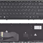 Laptop Notebook Backlit  Keyboard  HP EliteBook 745 G1  840 G1 Zbook 14 G2 Series  P/N  736654-001 731179-001 NSK-CP2BV