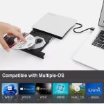 USB External  For Material  ABS High-Speed Transfer And Portable Drive  SUPER DRIVE 3.0 Plug-and-Play  Compatible For  Laptops, PC Mac LCD