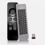 Air Mouse Remote Control With Motion Sensing  2.4GHZ  Wireless  W3 VWeChip   4-in-1 Voice Remote Or Keyboard   for  USE PC Smart TV Android BOX