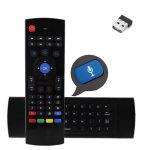 Wireless  MX3 Air Mouse Remote Control  With Voice And Keyboard For Work Android BOX Smart TV PC & Laptop