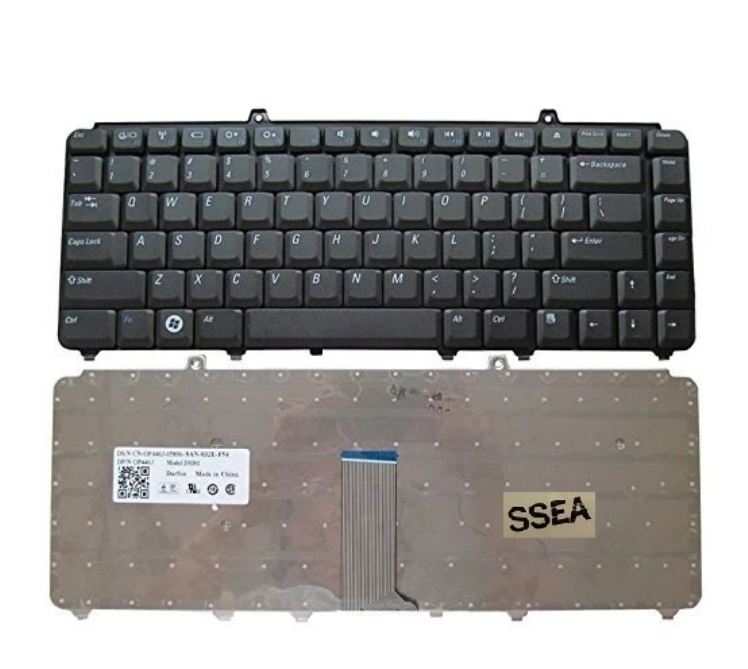 Laptop Notebook Keyboard Dell Vostro 1400 1420 1500 1540 Series P/N NSK-9301 OP446J 9J.N9382.201 9J.N9382.21D - Image 5
