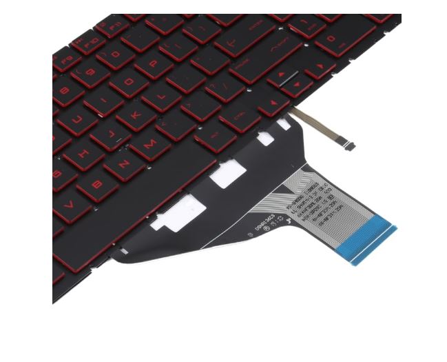 Laptop Notebook Backlit Keyboard For HP Omen 15-DC 15-DH 15-DC1018ca 15-DC1008ca DC-0108TX 15-DC0087nr 15-DC0020NR 15-dc0001tx 15-dc0000 15-dc2000 15-dh1000 15-DH002NR 15-DH001 15-DH0161TX Series P/N 9Z.NFBQ.101 NSK-XP1BQ - Image 3