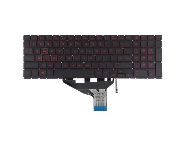 Laptop Notebook Backlit Keyboard For HP Omen 15-DC 15-DH 15-DC1018ca 15-DC1008ca DC-0108TX 15-DC0087nr 15-DC0020NR 15-dc0001tx 15-dc0000 15-dc2000 15-dh1000 15-DH002NR 15-DH001 15-DH0161TX Series P/N 9Z.NFBQ.101 NSK-XP1BQ - Image 2