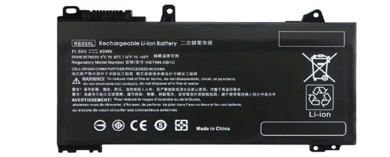 RE03XL Battery For HP ProBook 430 G6 440 G6 445 G6 455R G6 450 G7 – 45Wh