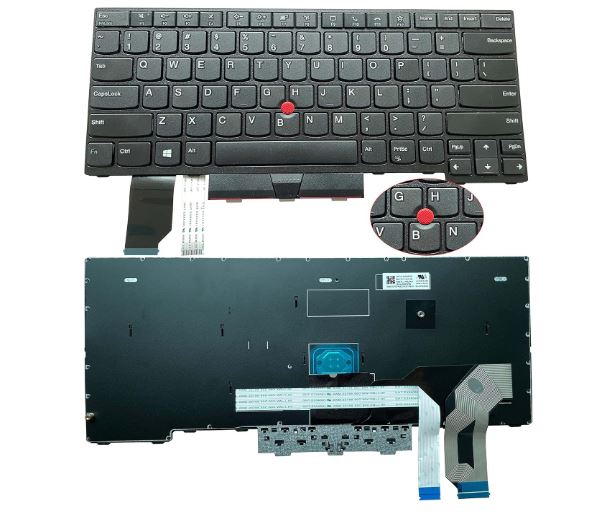 Laptop Keyboard For Lenovo Thinkpad L14 Gen 1 20U2 Series P/N 5N20W67805 5N20W67769 5N20W67841 - Image 2