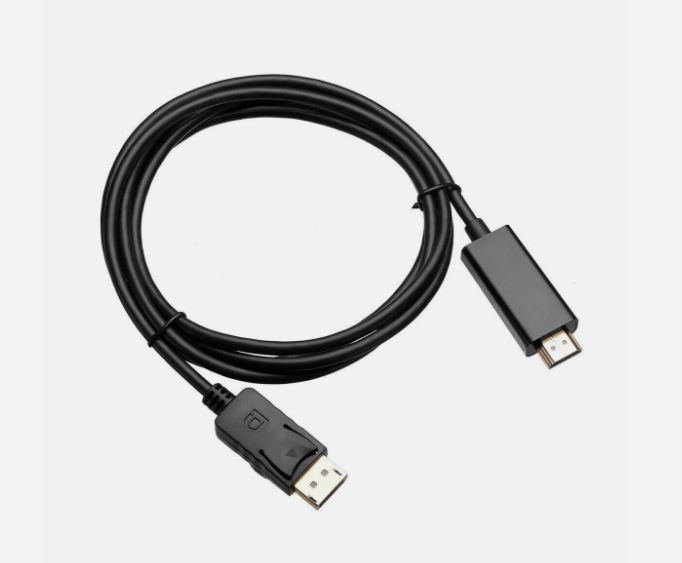 Full HD 1080P Gold Plated Digital Video Display Port Male To Hdmi Male Adapter Cable For PC Or Laptop Monitor HD TV - Image 2