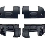 Laptop LCD Display Screen Hinges  Cover Caps Pair Set (L+R) For HP Pavilion 15-AB 15T-AB 15Z-AB Series  P/N   809034-001