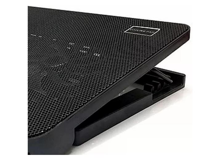 New Laptop Cooler Pad Dual fan Portable and lightweight Style 2 USB Power Adjustable Angle With plug and play - Image 3