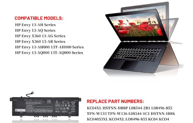 L22C4PF4 L22D4PF4 Laptop Battery fOR Lenovo Short Cable Yoga Pro 7 14IRH8 Series P/N : L22M4PF4 SB11K24759 5B11K24764 - Image 5