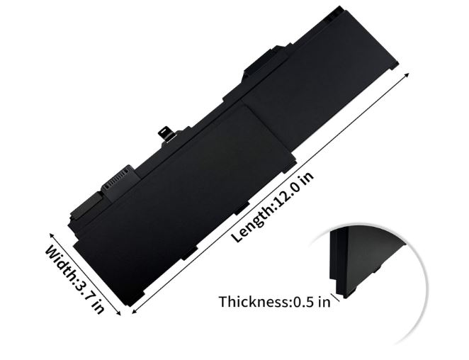 AL08XL Laptop Battery HP ZBook Fury 17 G7 ZBook Fury 17 G8 Series P/N : HSTNN-IB9N HSTNN-OB1S L86155-1C1 L86155-AC1 - Image 2