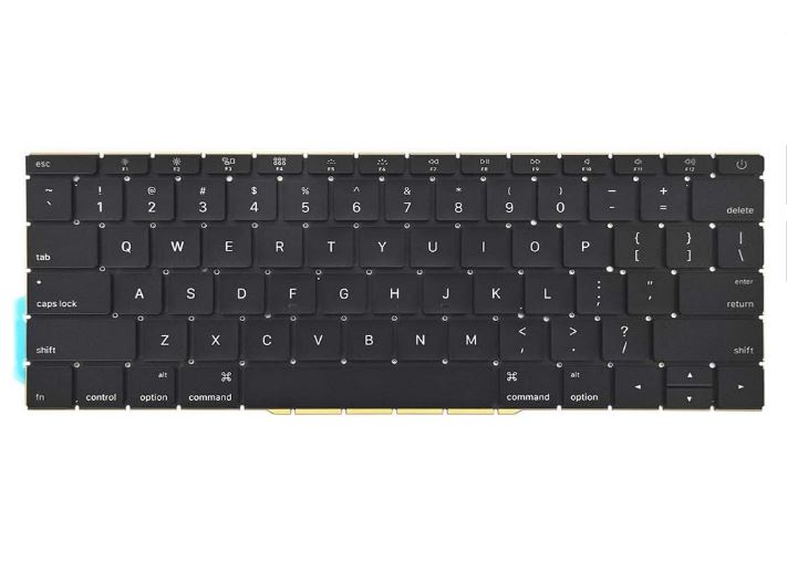 Laptop Keyboard US Layout Apple MacBook Pro 13" A1708 Series Year (2016) (2017)