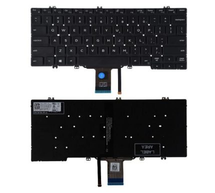 Laptop  Keyboard  with  Backlit  US Layout Dell  Latitude 5300 5310  7200 7300  Series  P/N : NSK-EVAUW  09N8M PK132EQ1A00