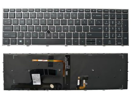 Laptop  Backlit Keyboard For HP ZBOOK Fury 15 G7 G8     Series   P/N  L12764-001 L97968-001 M17095-001  NSK-X00BC PK132WW1B00