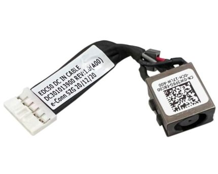 DC Power Socket   Jack  For Laptop    Dell  Latitude 5500 5501 5502 5505 5510 5511    Series  P/N :   DC301013900   W3P6G EDC50