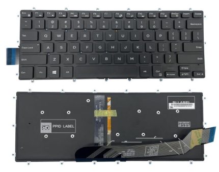Laptop Notebook  Backlight Keyboard   For Dell Inspiron  13-7000  13-7368 7370 7373 7375 7378 7380  Series  P/N   0H4XRJ  P69G001 P83G P83G001 P58F001
