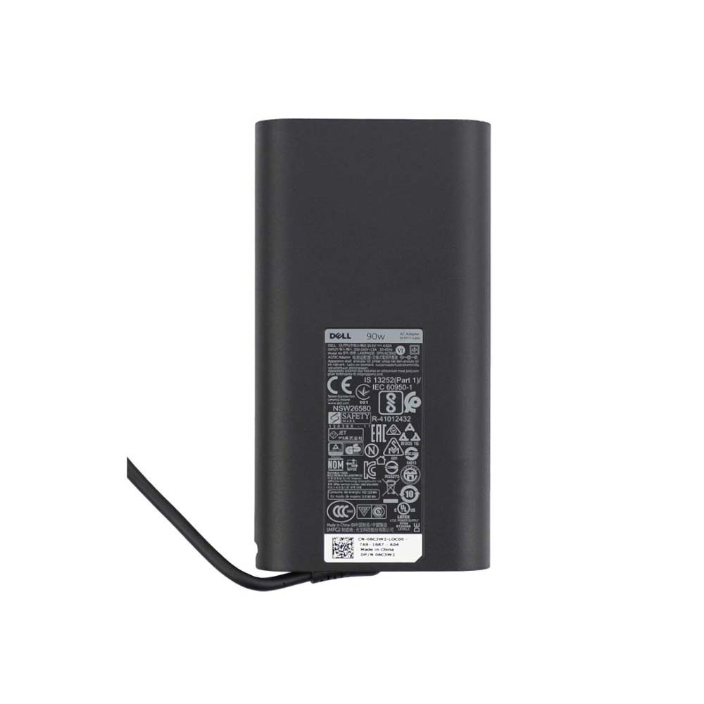 Laptop 90W Genuine Used Charger For Dell Precision 3550 3541 3530 3551 Series Pin Size 7.4mm*5.0mm