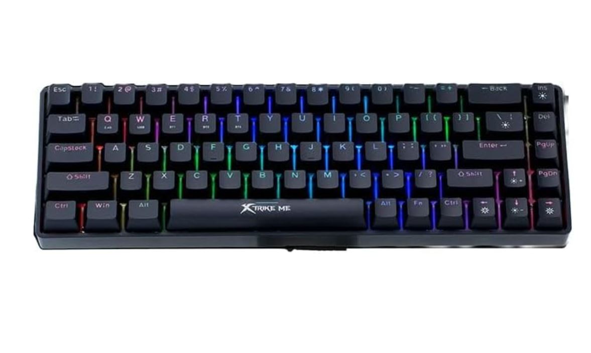 Plug & Play Advanced Without Numpad Switch Lights Connectivity Bluetooth 5.0, 2.4GHz Wireless Mechanical For Gaming rainbow Keyboard Xtrike Me GK 944 - Image 2